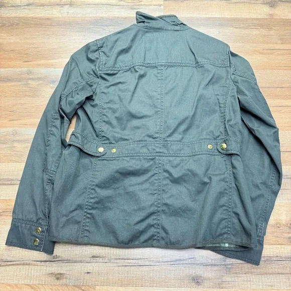 J. Crew green size M Military Field Coat with Structured Silhouette - Picture 5 of 10